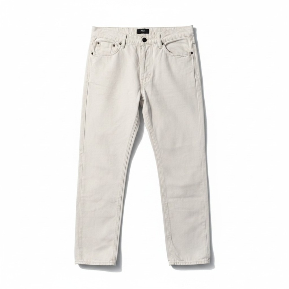 Neuw Denim Ray Straight White Jeans 30x30 Premium Stockholm Designer Crudo